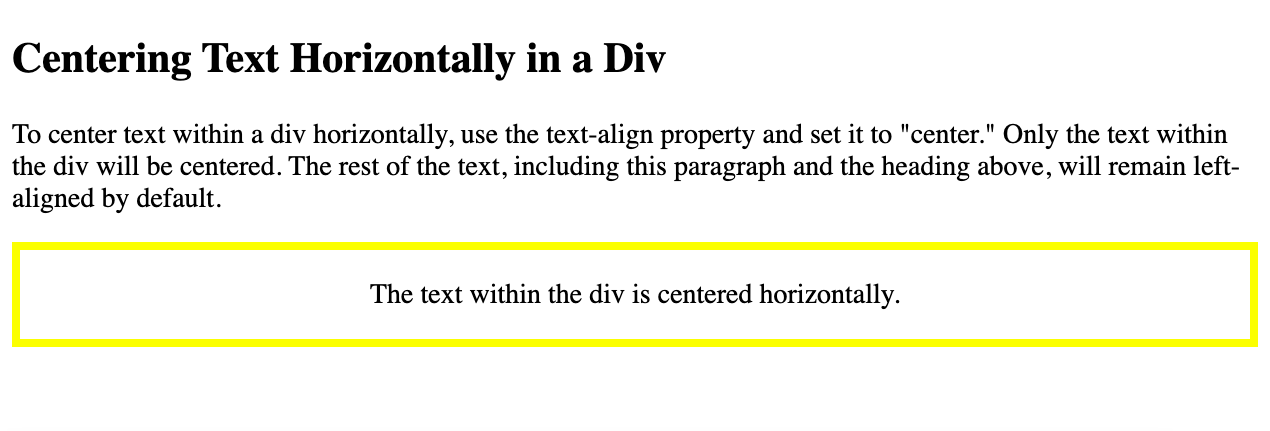 11 Ways To Center Div Or Text In Div In CSS